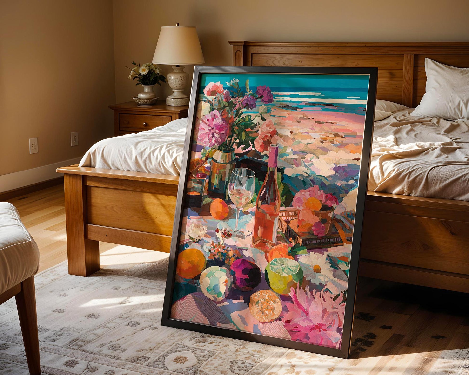 Dopamine Decor | Vibrant Poppy Print