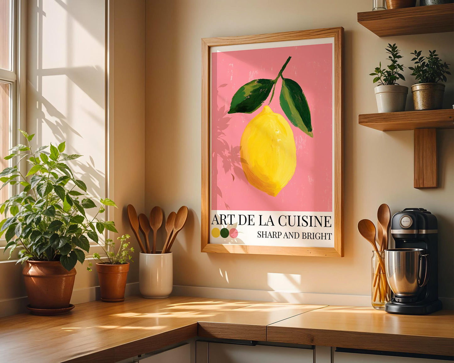 Kitchen Wall Art | Lemon Wall Art