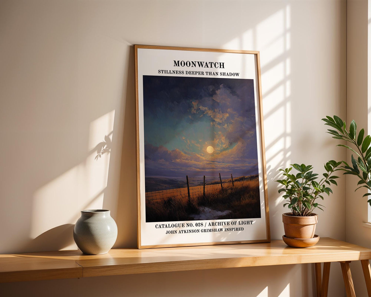 Gallery Wall Art | Moody Night Poster