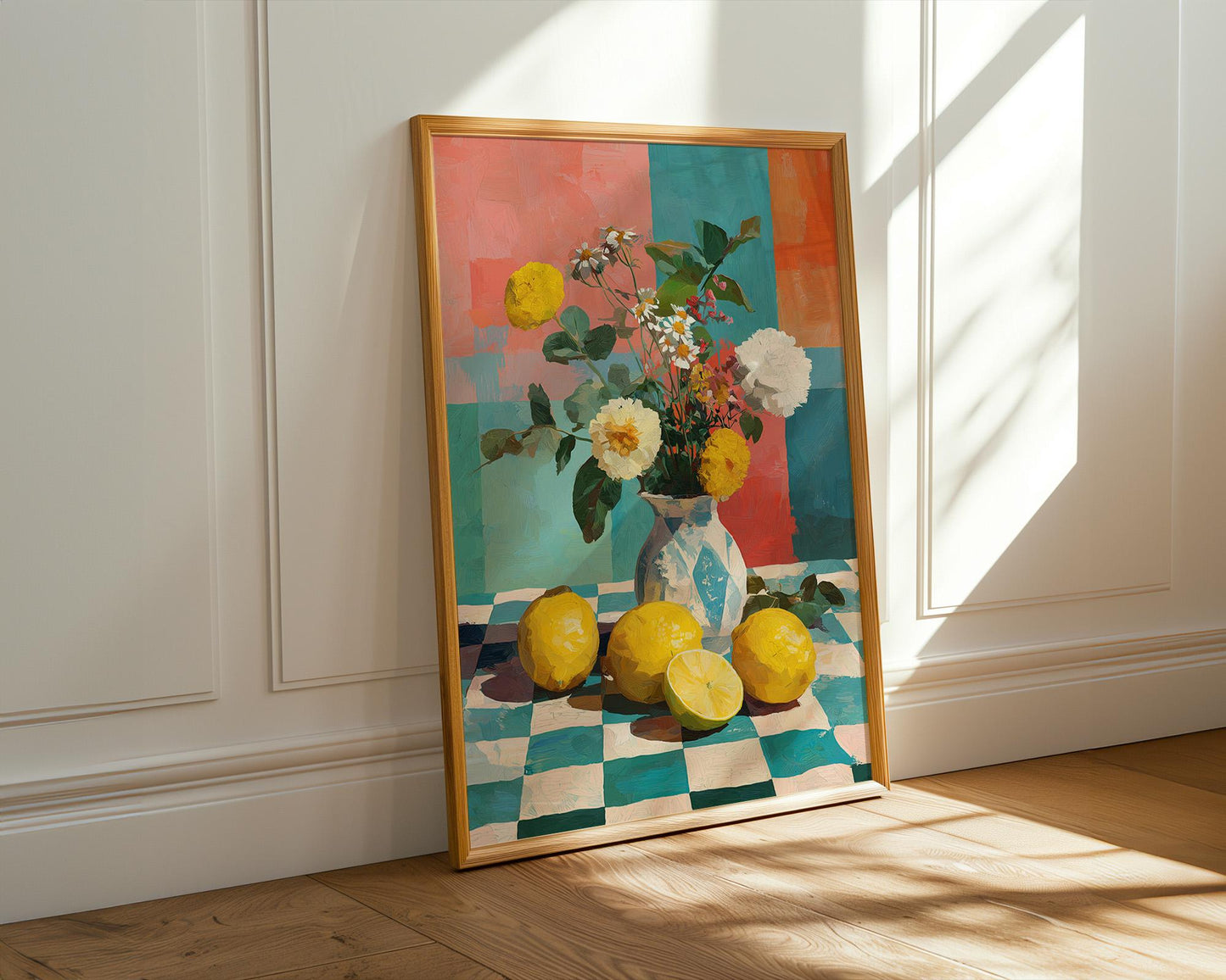 Dopamine Decor | Abstract Floral Dopamine Decor