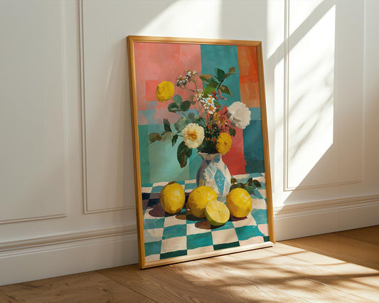 Dopamine Decor | Abstract Floral Dopamine Decor