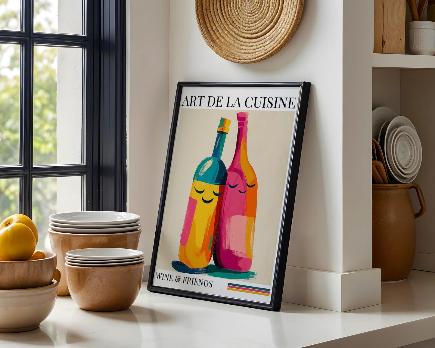 Kitchen Wall Art | Wine Wall Decor