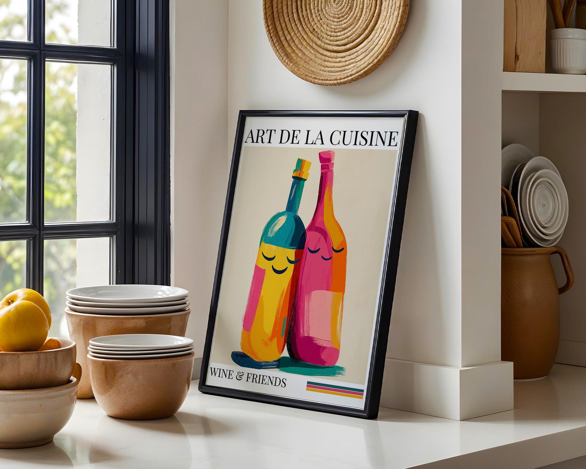 Kitchen Wall Art | Wine Wall Decor