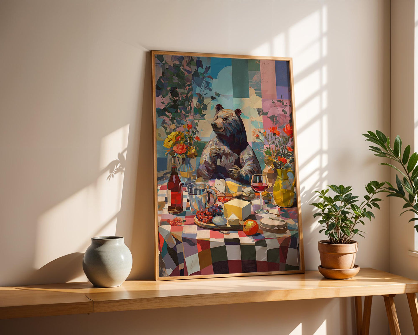 Dopamine Decor | Bear Maximalist Poster