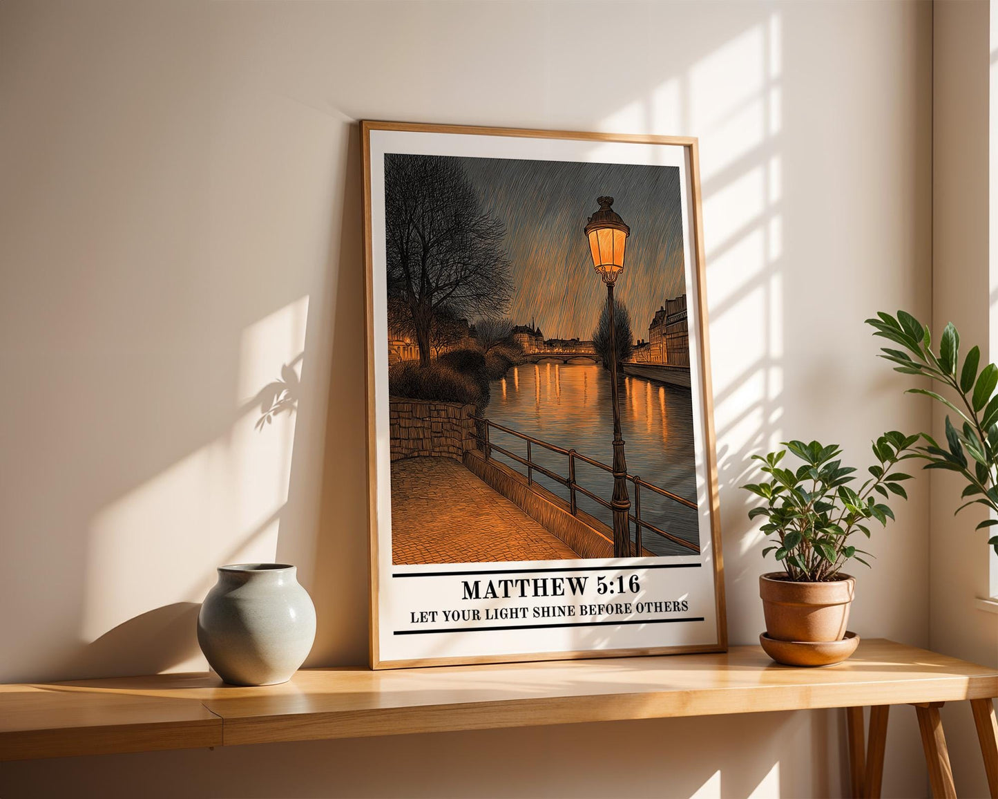 Christian Wall Art | Bible Verse Poster