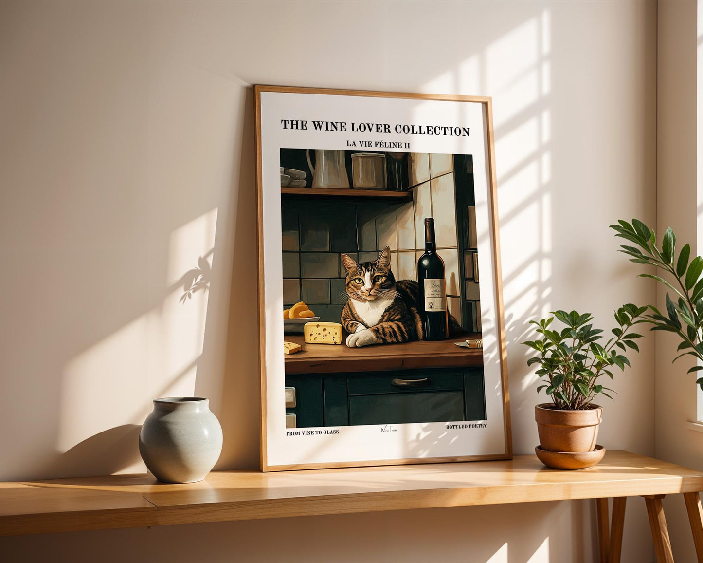 Kitchen Wall Art | Cat Kitchen Poster