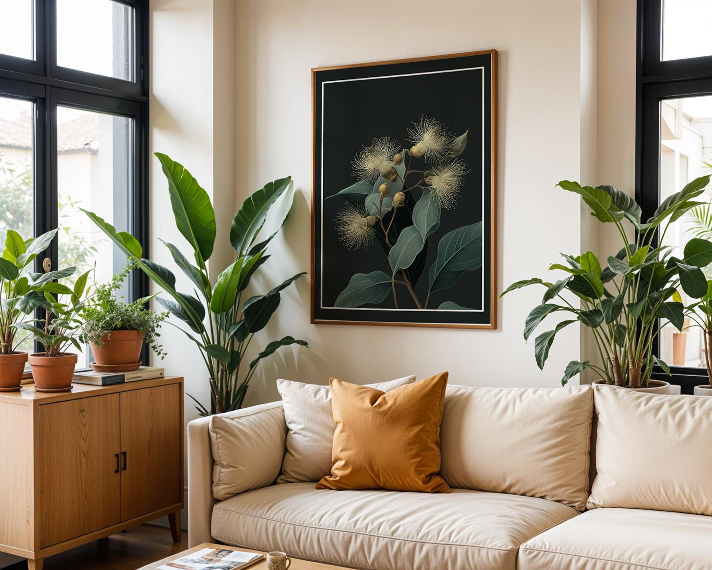 Flower Wall Decor | Eucalyptus Botanical Poster