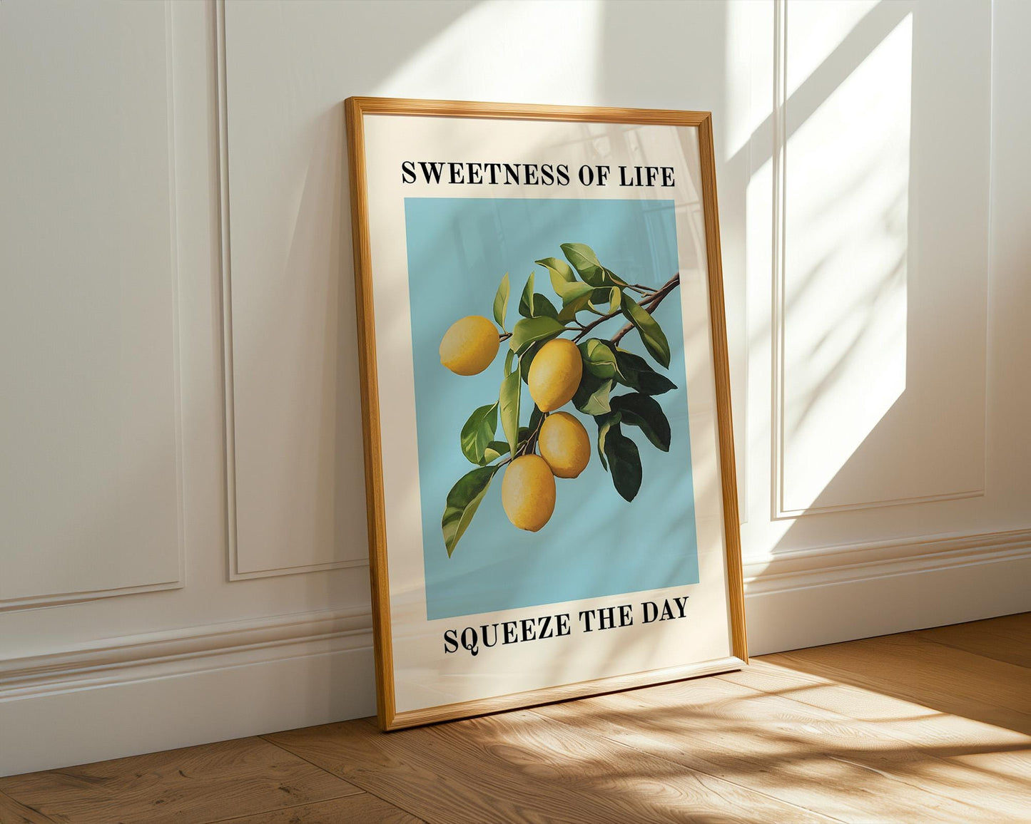Kitchen Wall Art | Lemon Tree Print