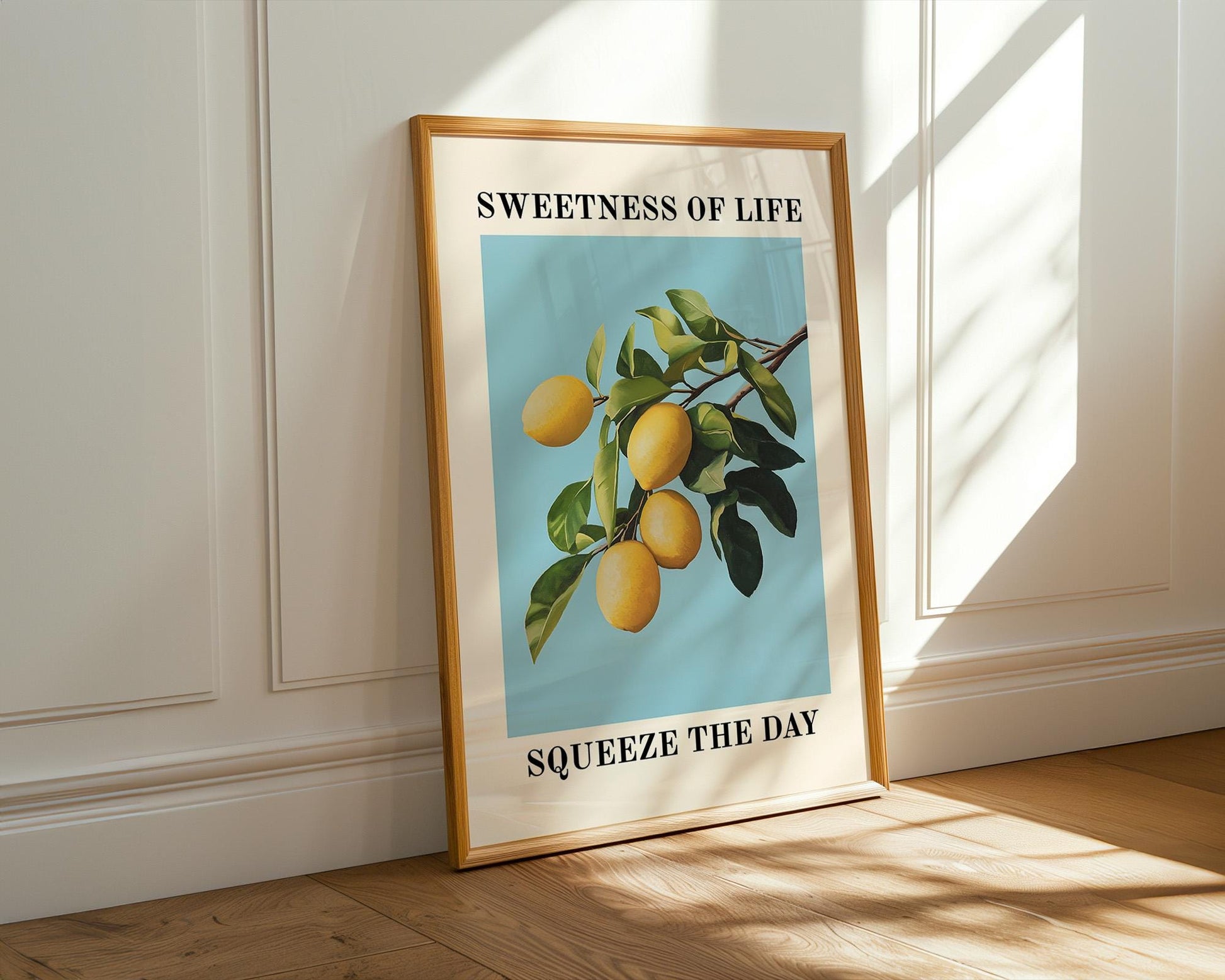 Kitchen Wall Art | Lemon Tree Print