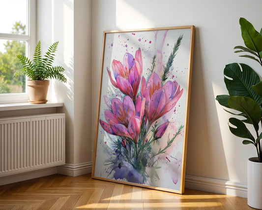 Flower Wall Decor | Pink Floral Decor