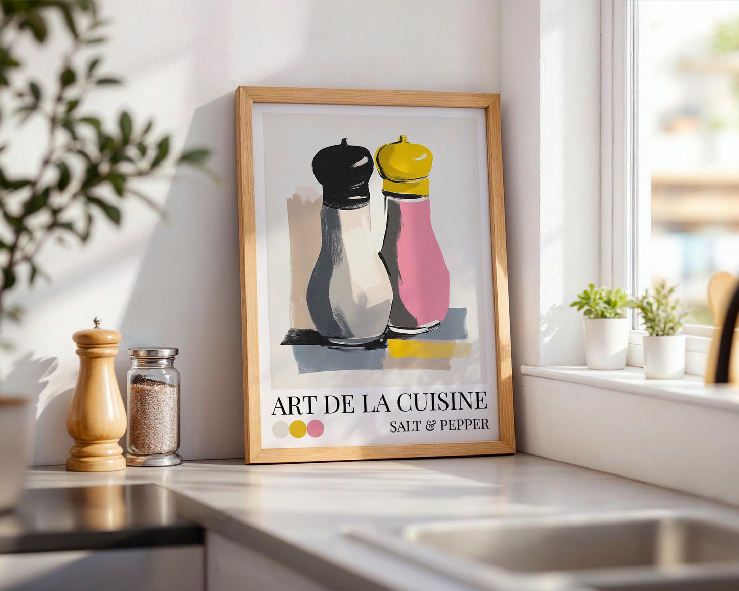 Kitchen Wall Art | Salt And Pepper Print
