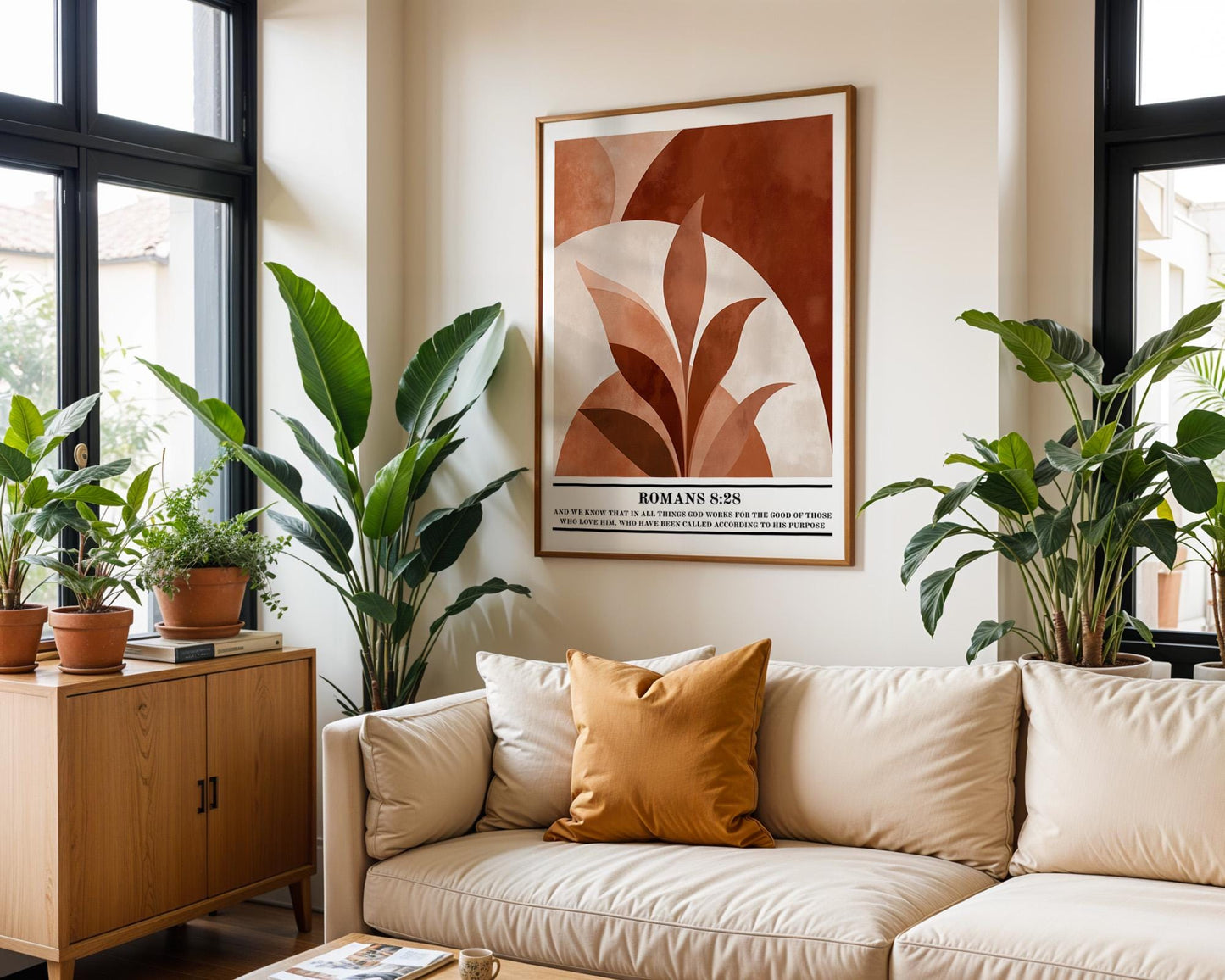 Christian Wall Art | Romans 8:28 Print