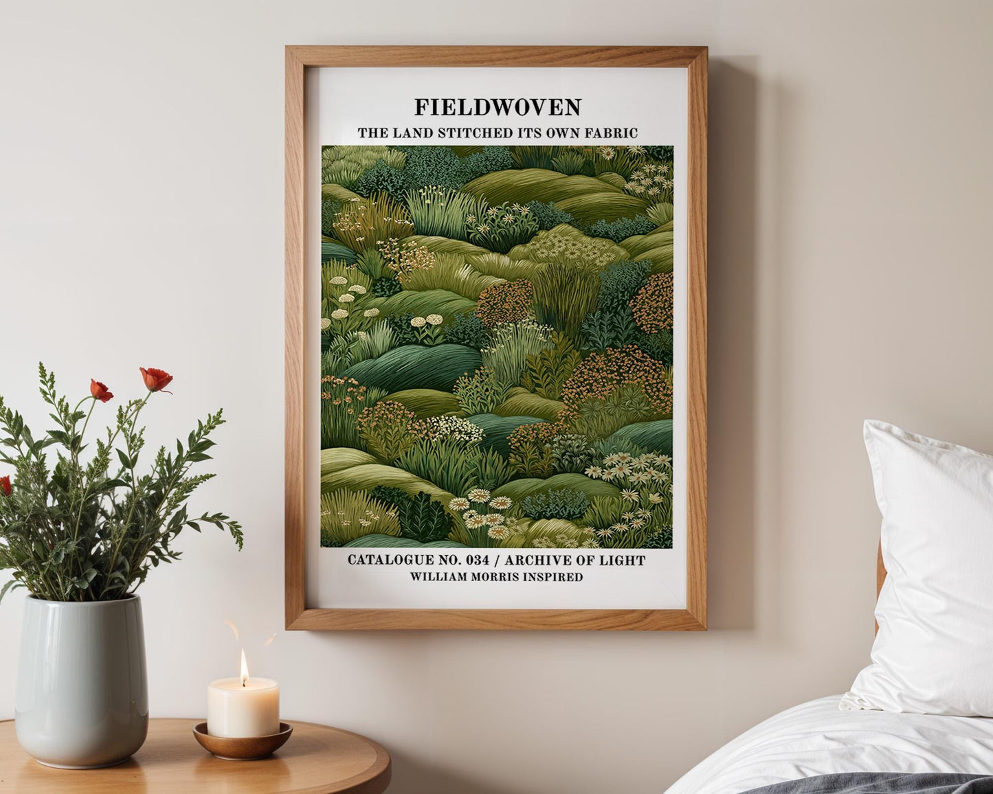 Gallery Wall Art | William Morris Inspired Poster
