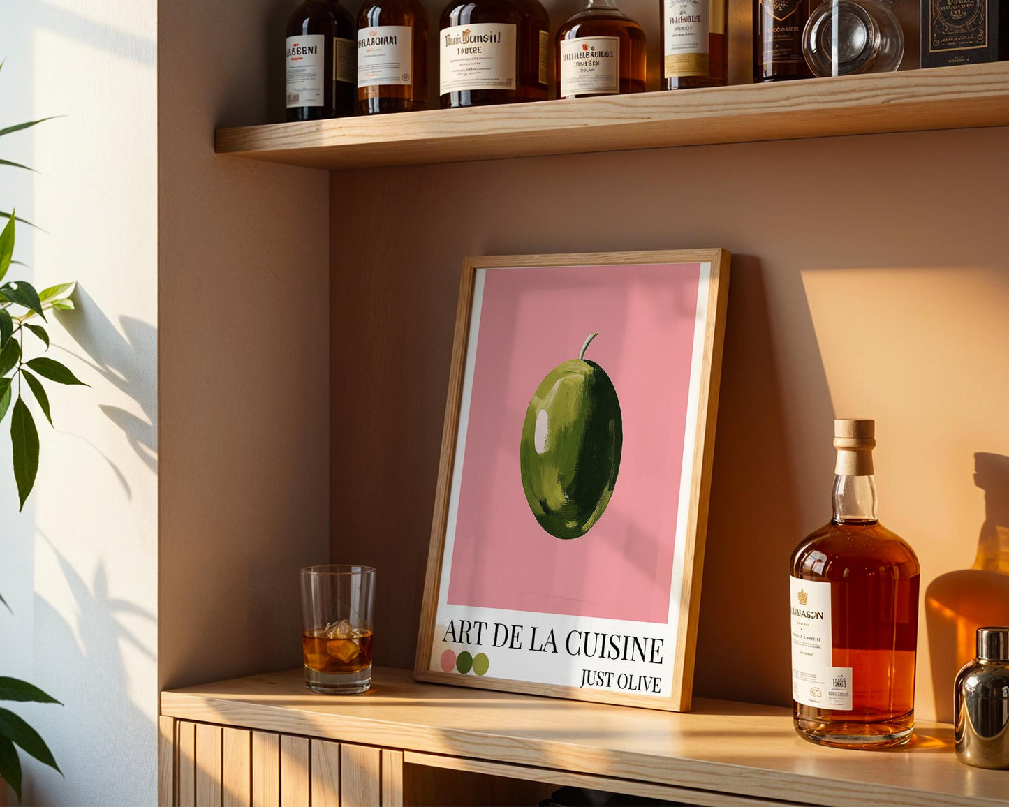 Kitchen Wall Art | Olive Art Print