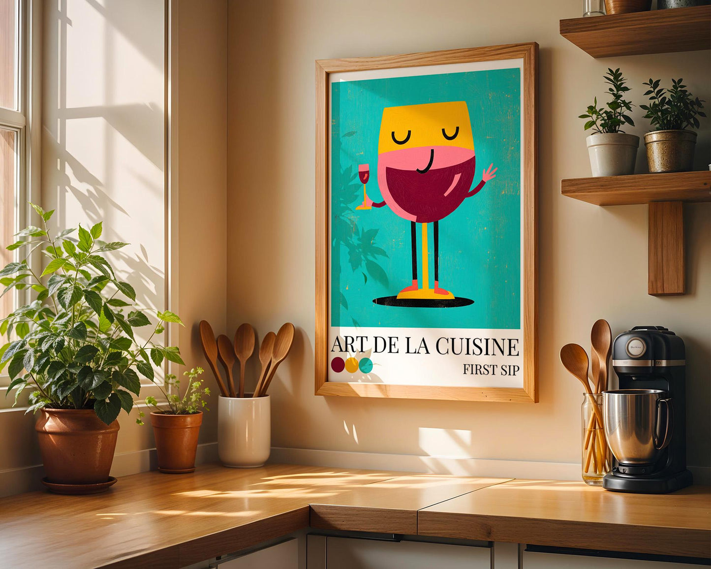 Kitchen Wall Art | Wine Kitchen Wall Art