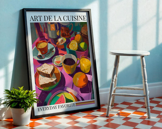 Kitchen Wall Art | Colorful Kitchen Decor