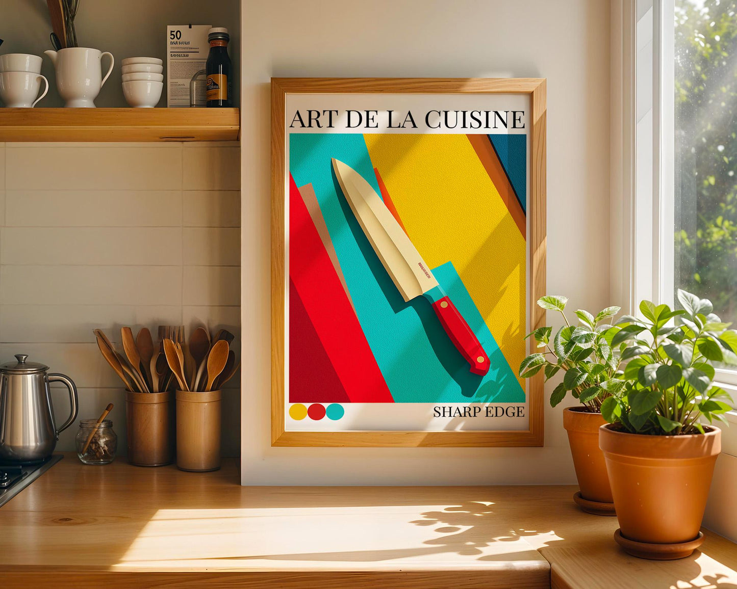 Kitchen Wall Art | Vibrant Food Artwork Print