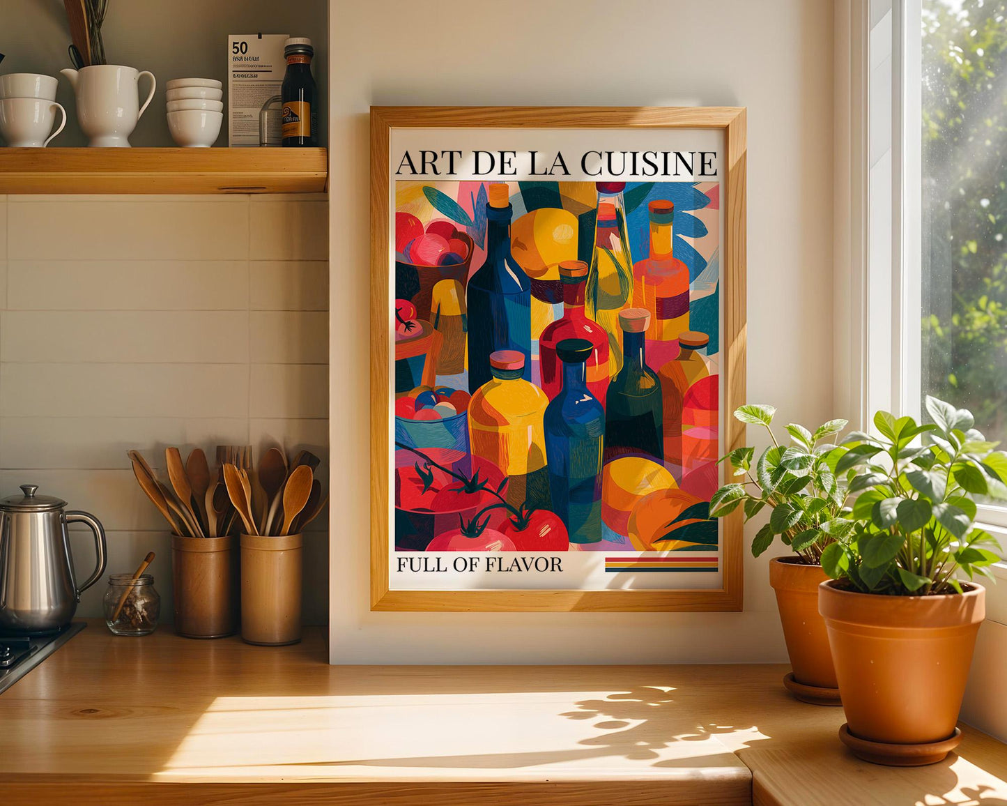 Kitchen Wall Art | Colorful Kitchen Decor