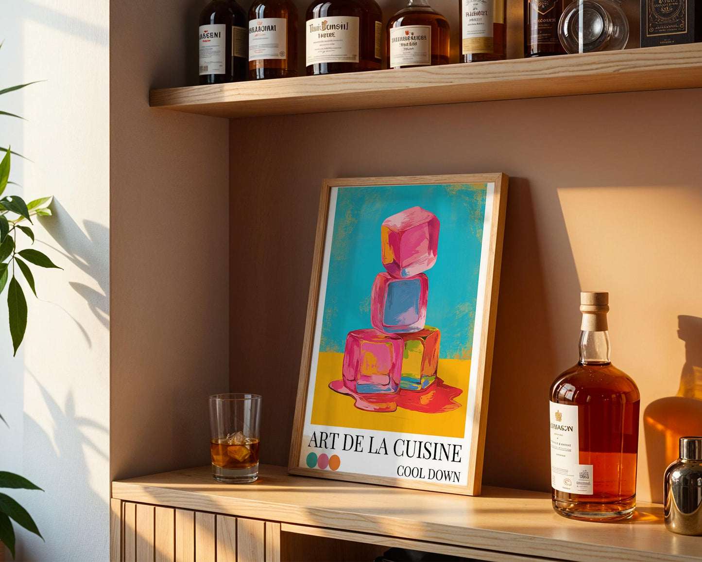 Kitchen Wall Art | Dopamine Kitchen Art