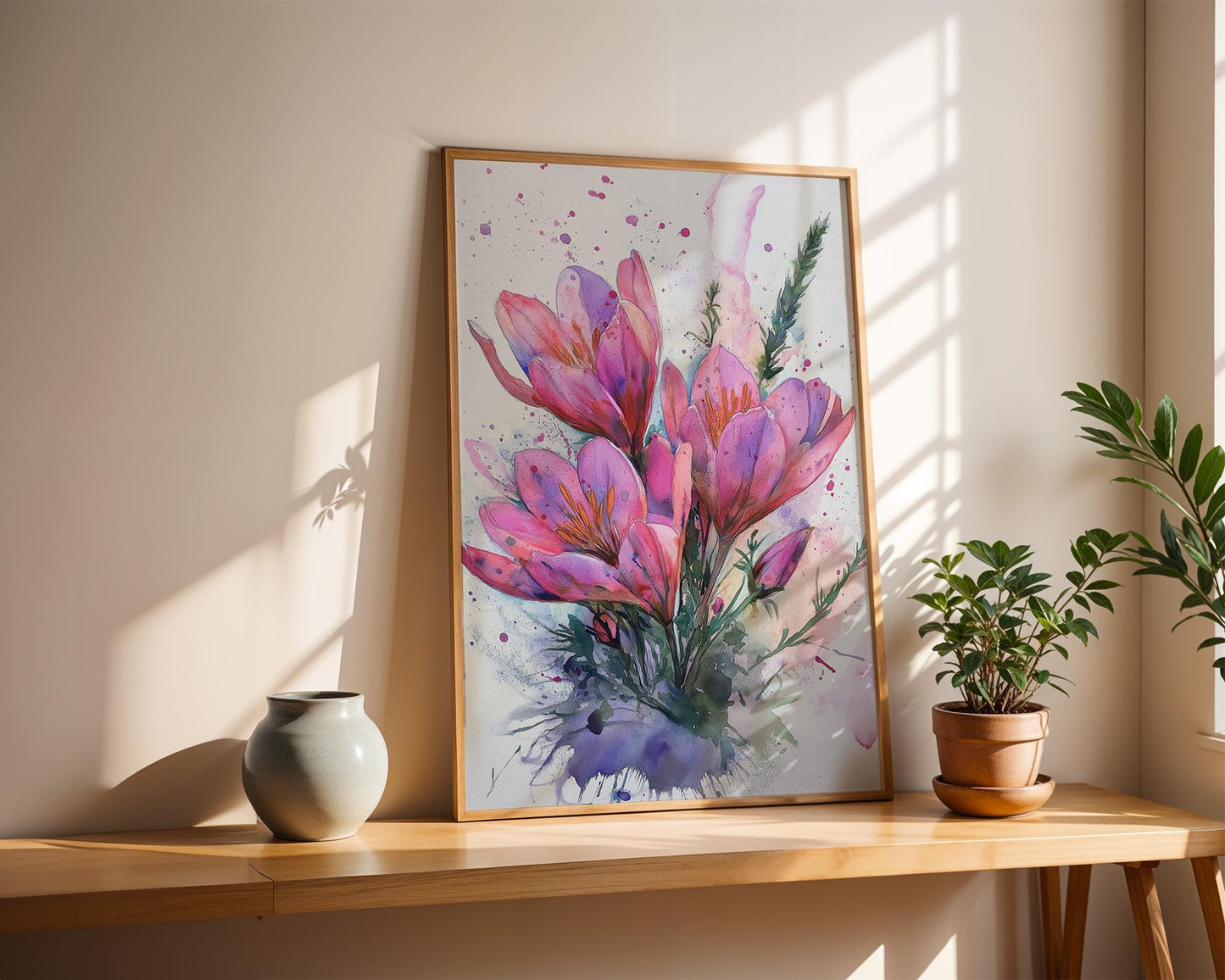 Flower Wall Decor | Pink Floral Decor