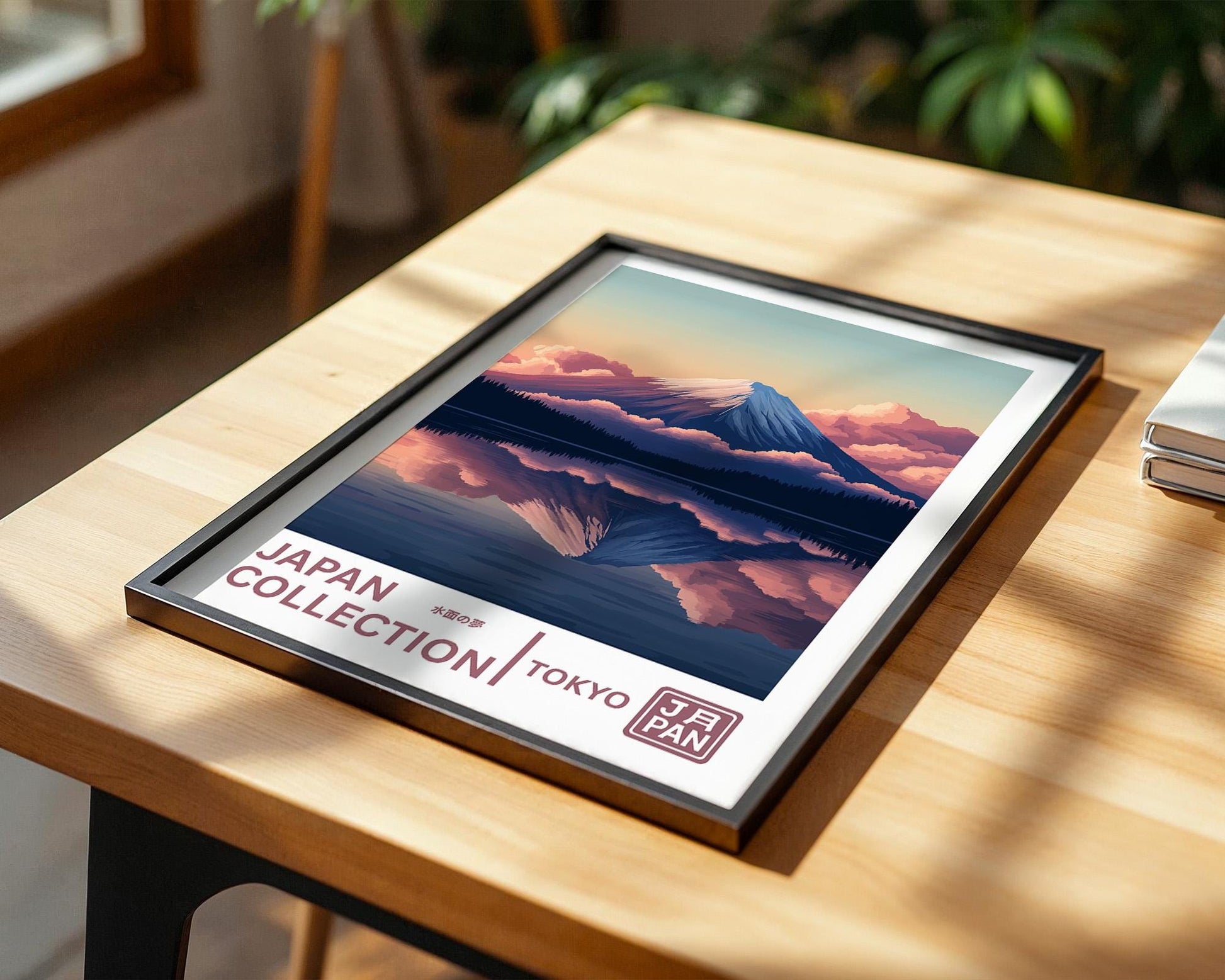 Japanese Wall Art | Mount Fuji Sunset Print