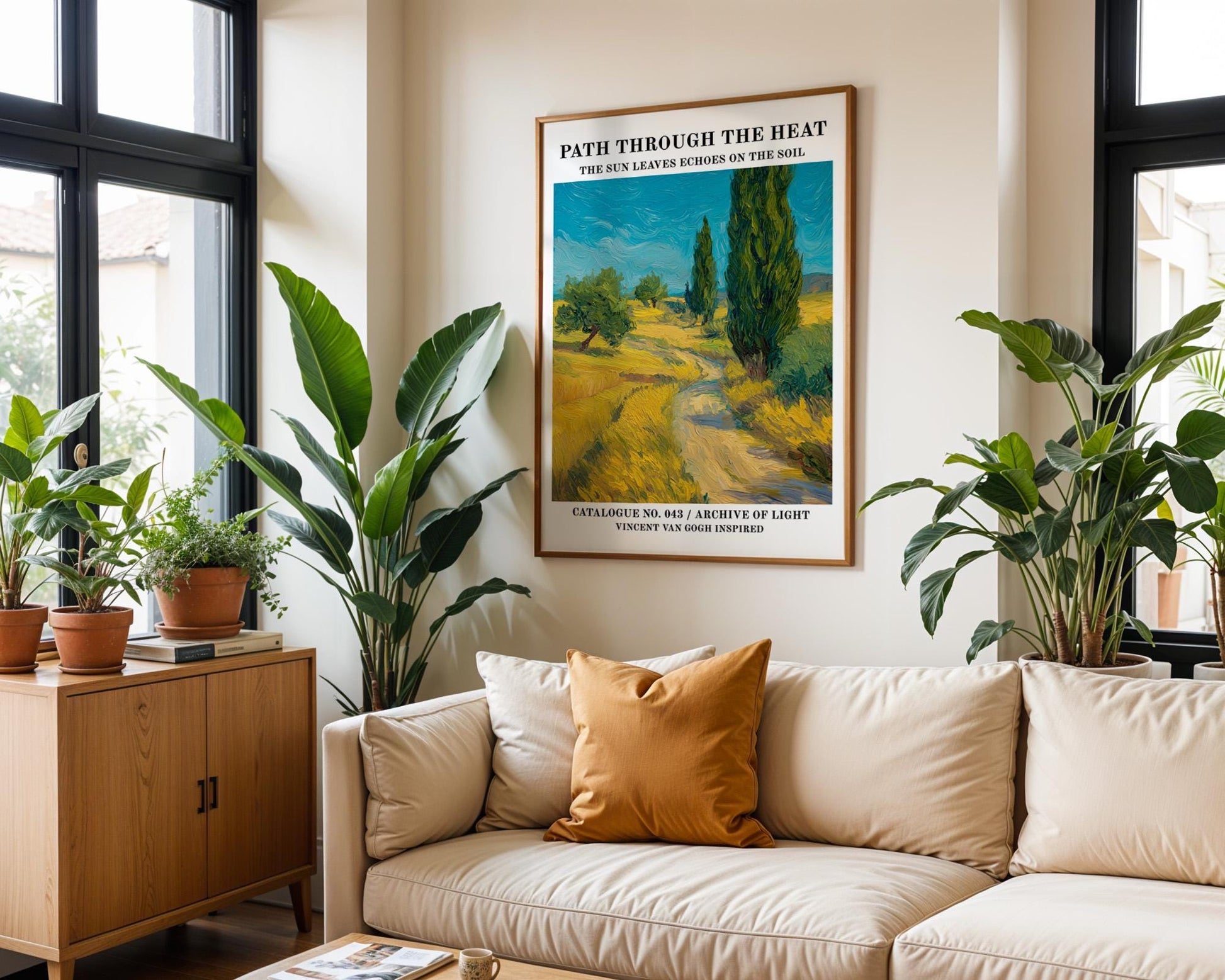 Gallery Wall Art | Van Gogh Inspired Wall Art