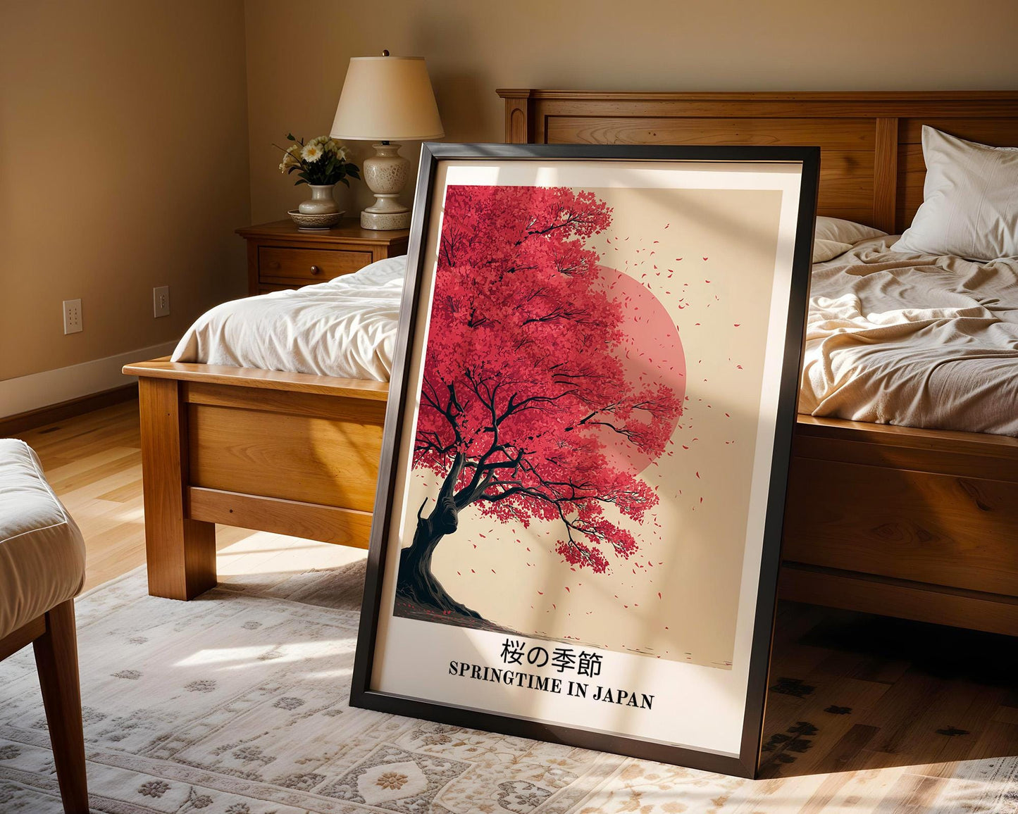 Japanese Wall Art | Japanese Sakura Wall Art