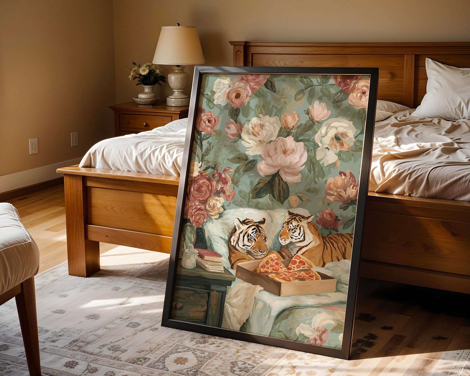 Dopamine Decor | Tiger Dopamine Decor Art
