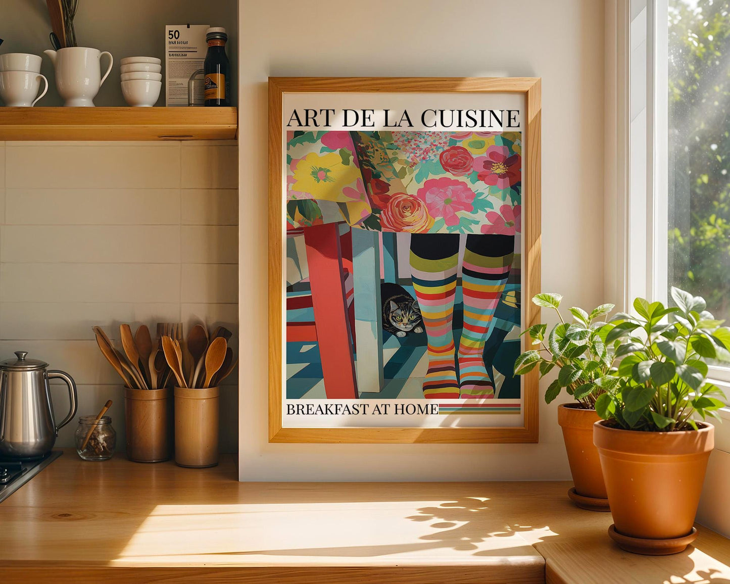 Kitchen Wall Art | Cat Kitchen Art