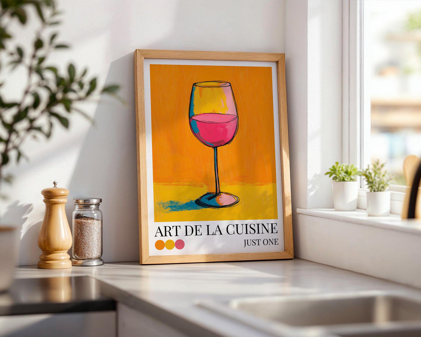 Kitchen Wall Art | Wine Wall Decor