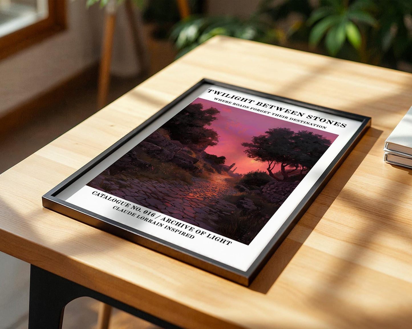 Gallery Wall Art | Claude Lorrain Inspired Poster