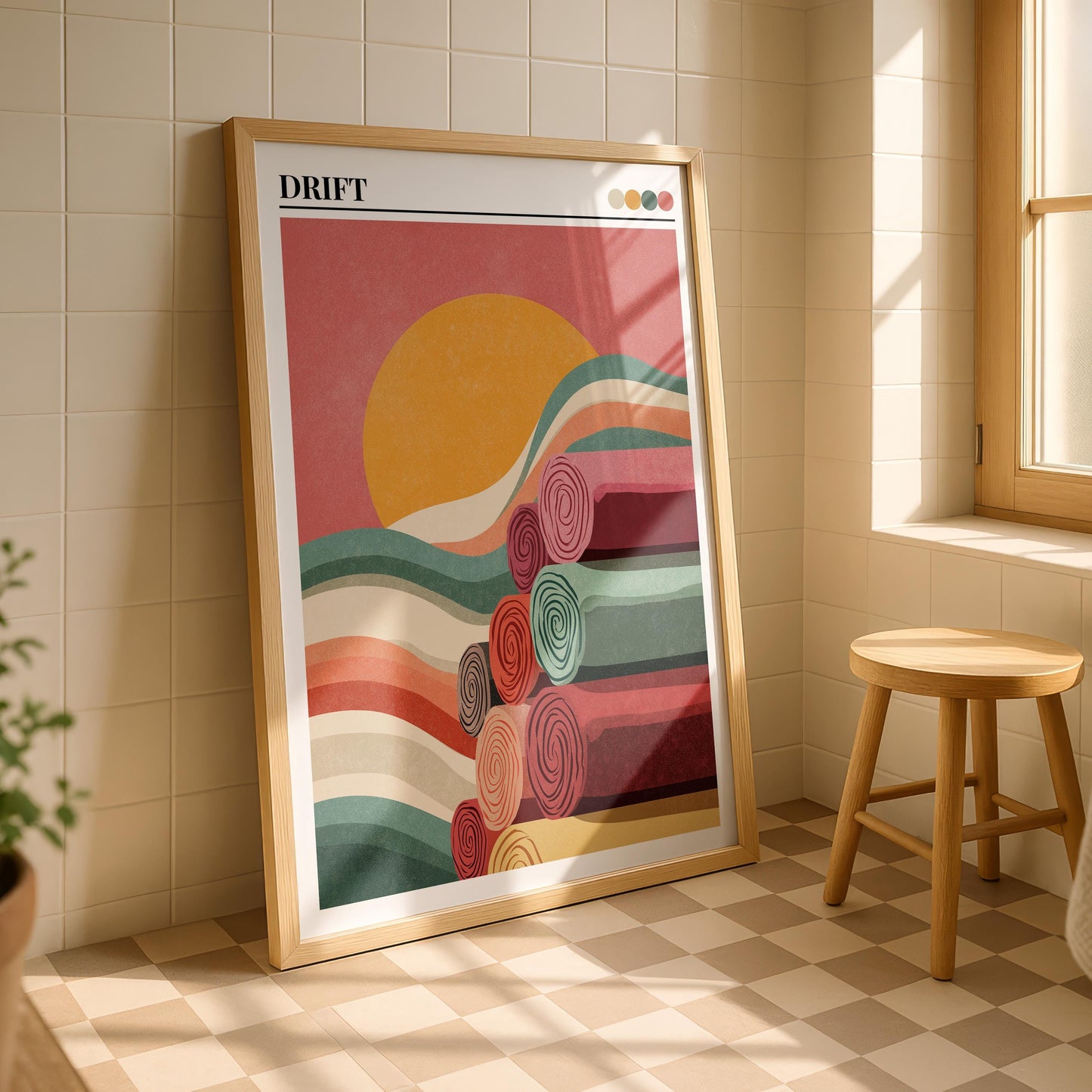 Bathroom Wall Art | Maximalist Wall Art Print