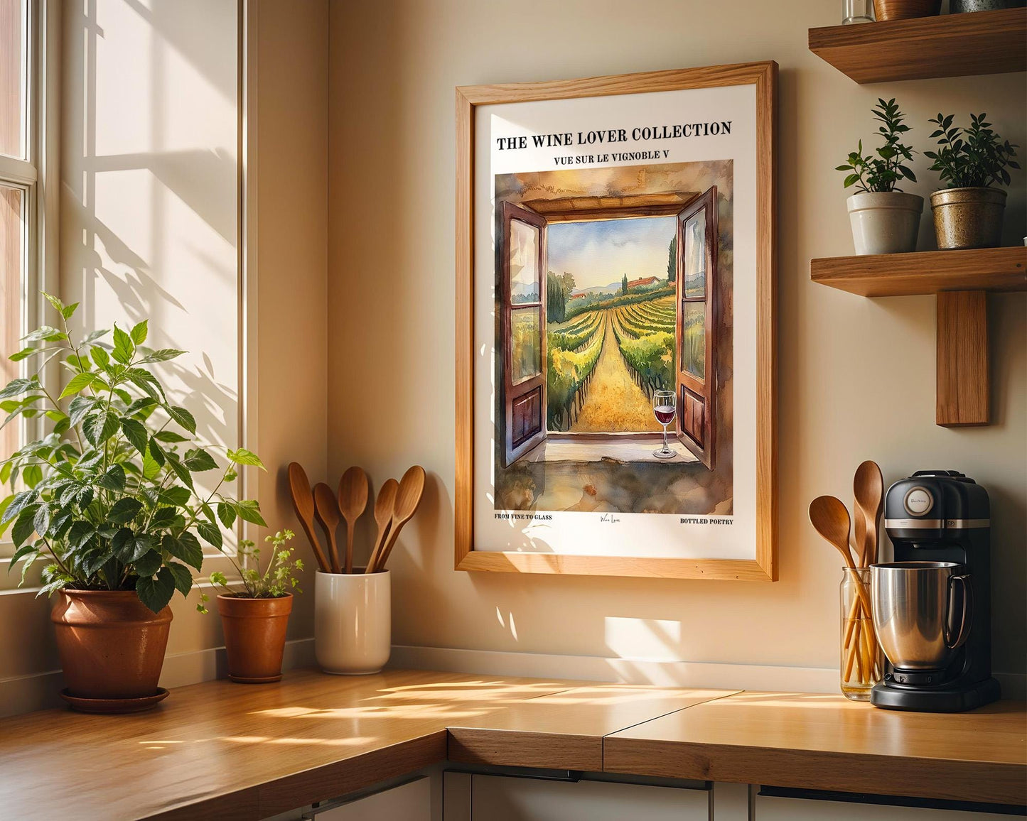 Kitchen Wall Art | Vineyard Wall Art