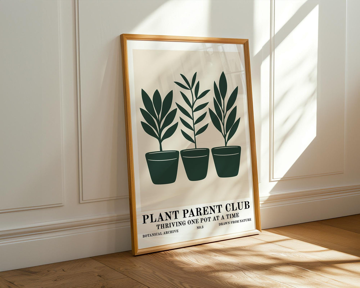 Flower Wall Decor | Botanical Plant Lover Poster