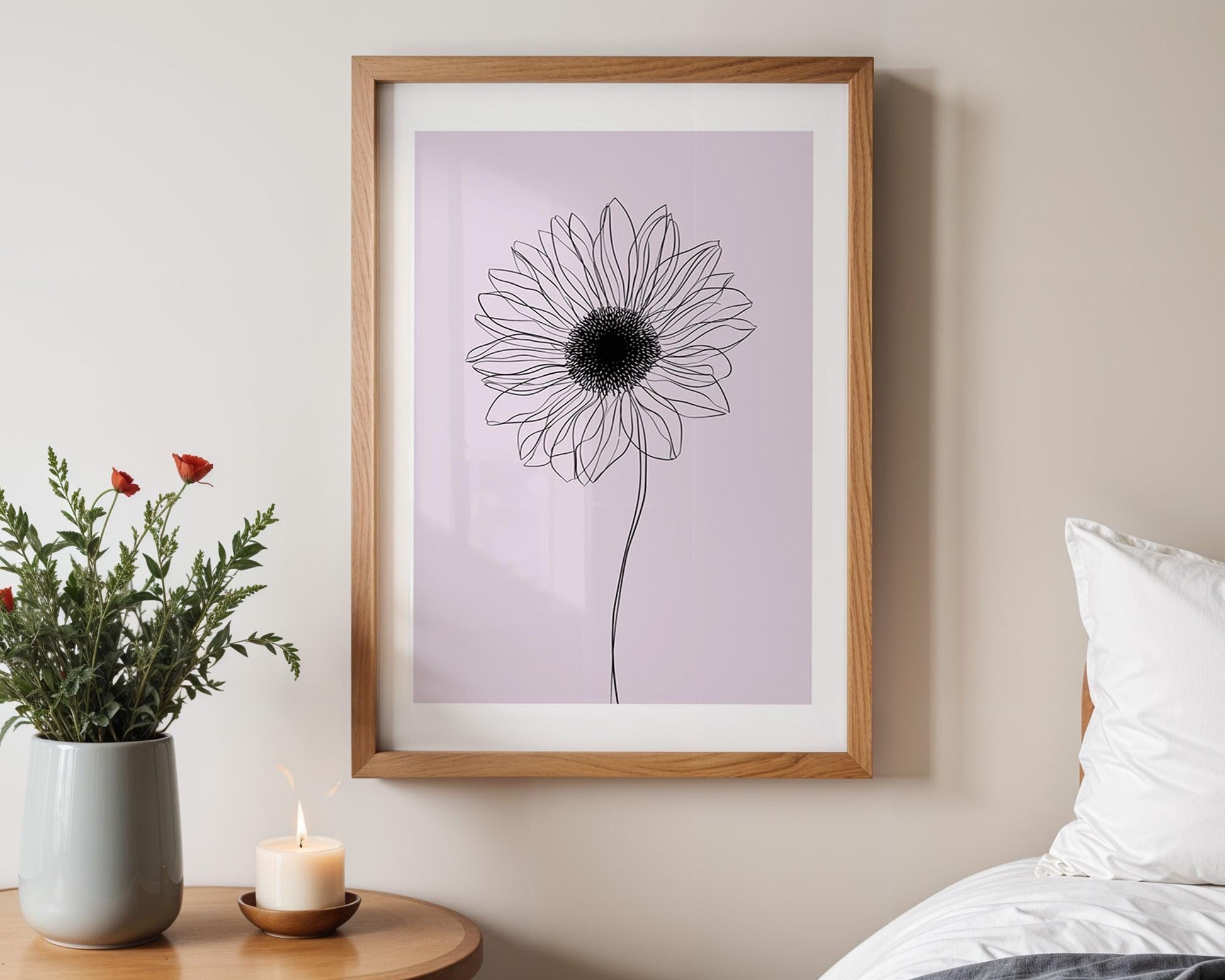 Flower Wall Decor | Sunflower Wall Art