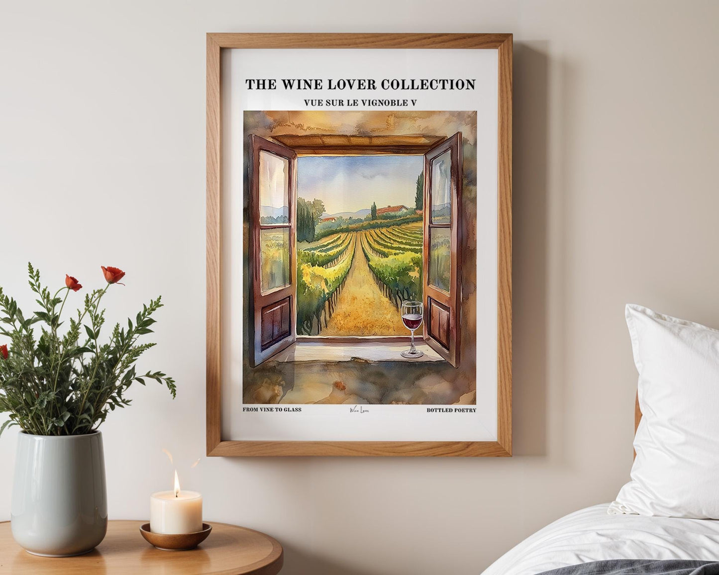 Kitchen Wall Art | Vineyard Wall Art