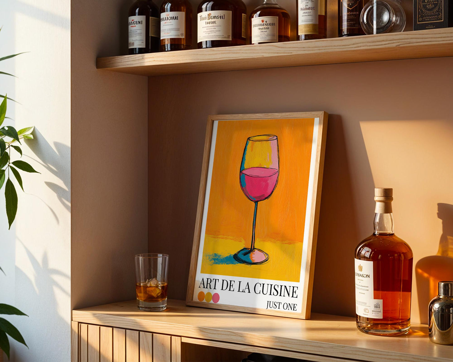 Kitchen Wall Art | Wine Wall Decor