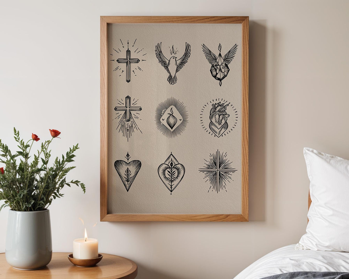 Christian Wall Art | Christian Symbol Poster
