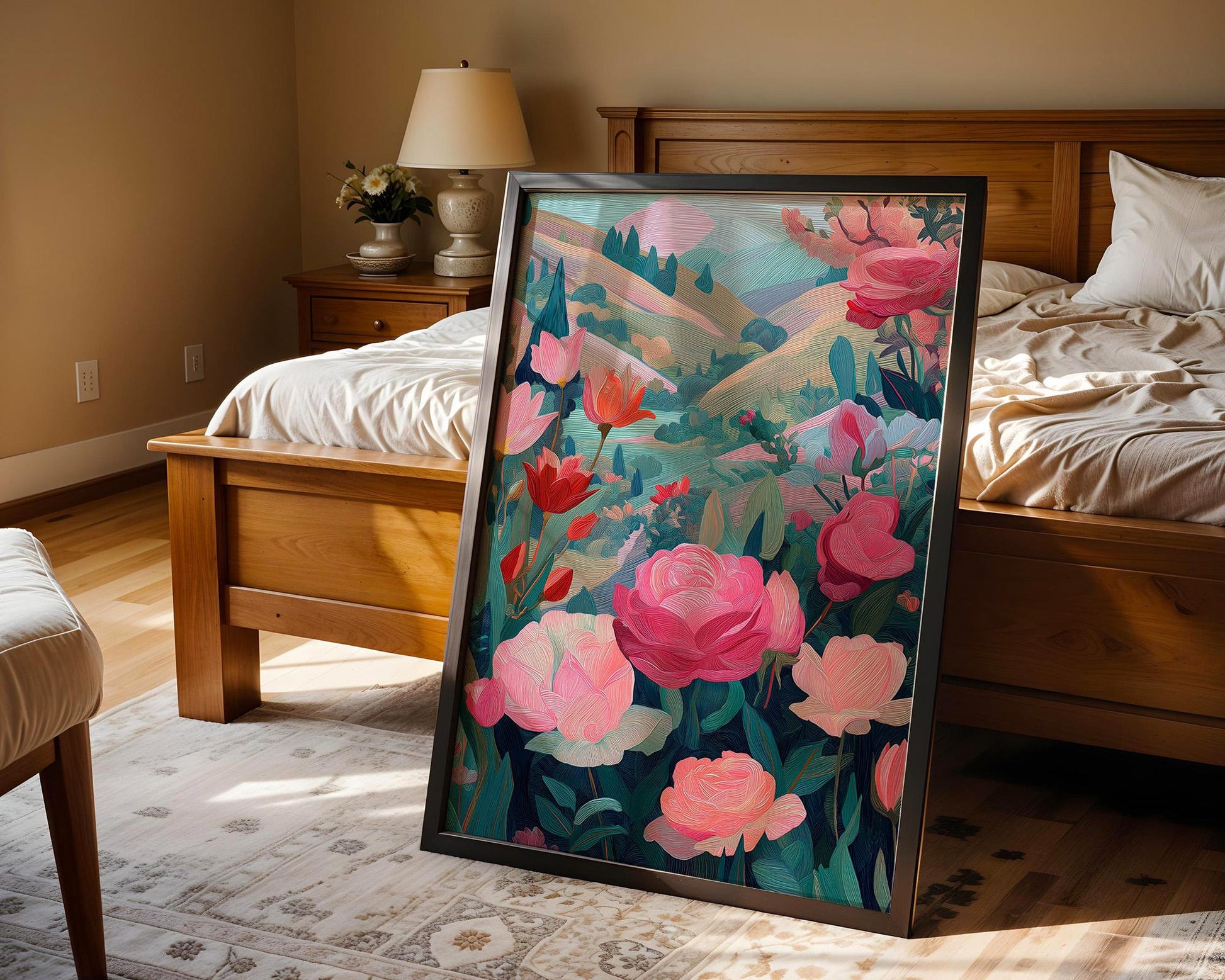 Dopamine Decor | Vibrant Abstract Garden Decor