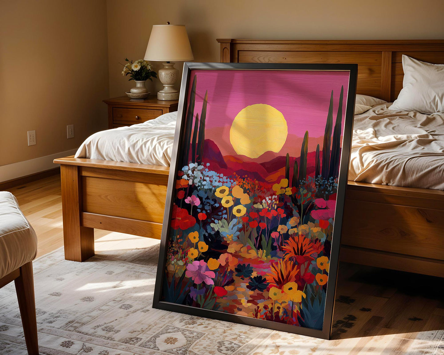 Dopamine Decor | Abstract Floral Print