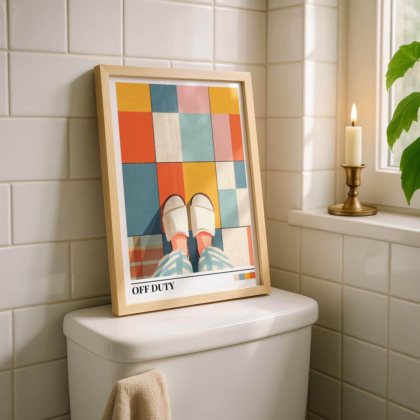 Bathroom Wall Art | Modern Bathroom Wall Art