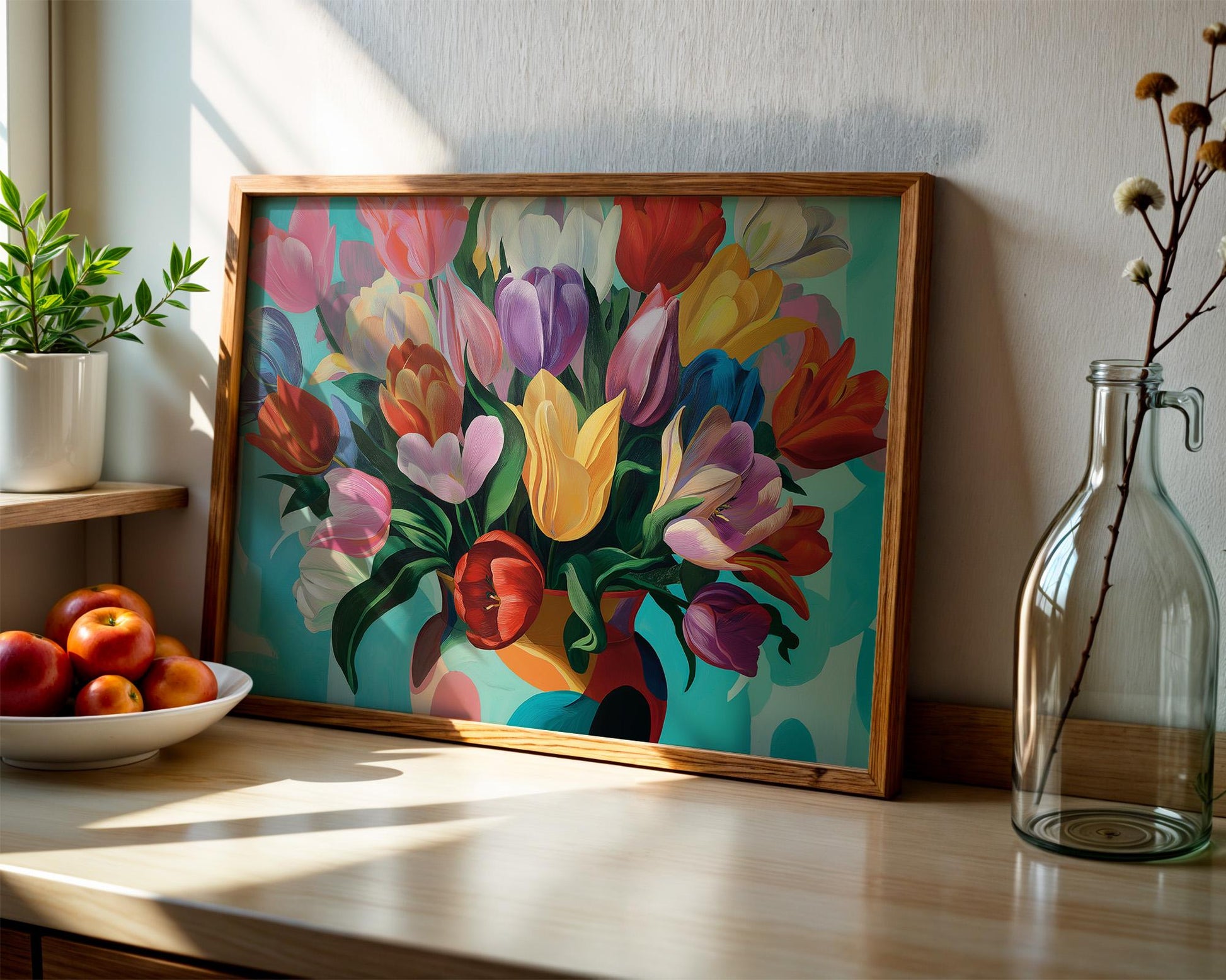 Dopamine Decor | Boho Floral Wall Art