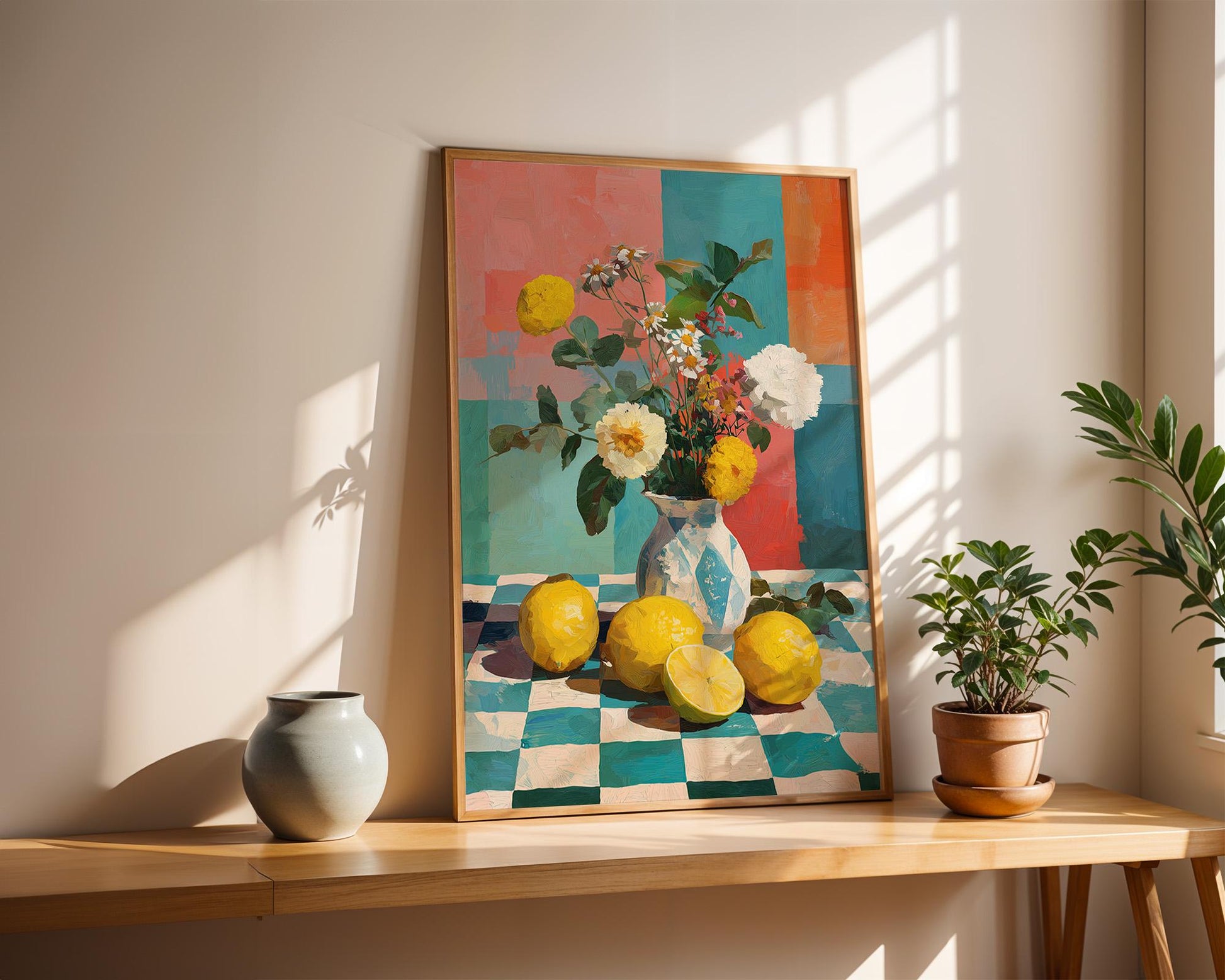 Dopamine Decor | Abstract Floral Dopamine Decor