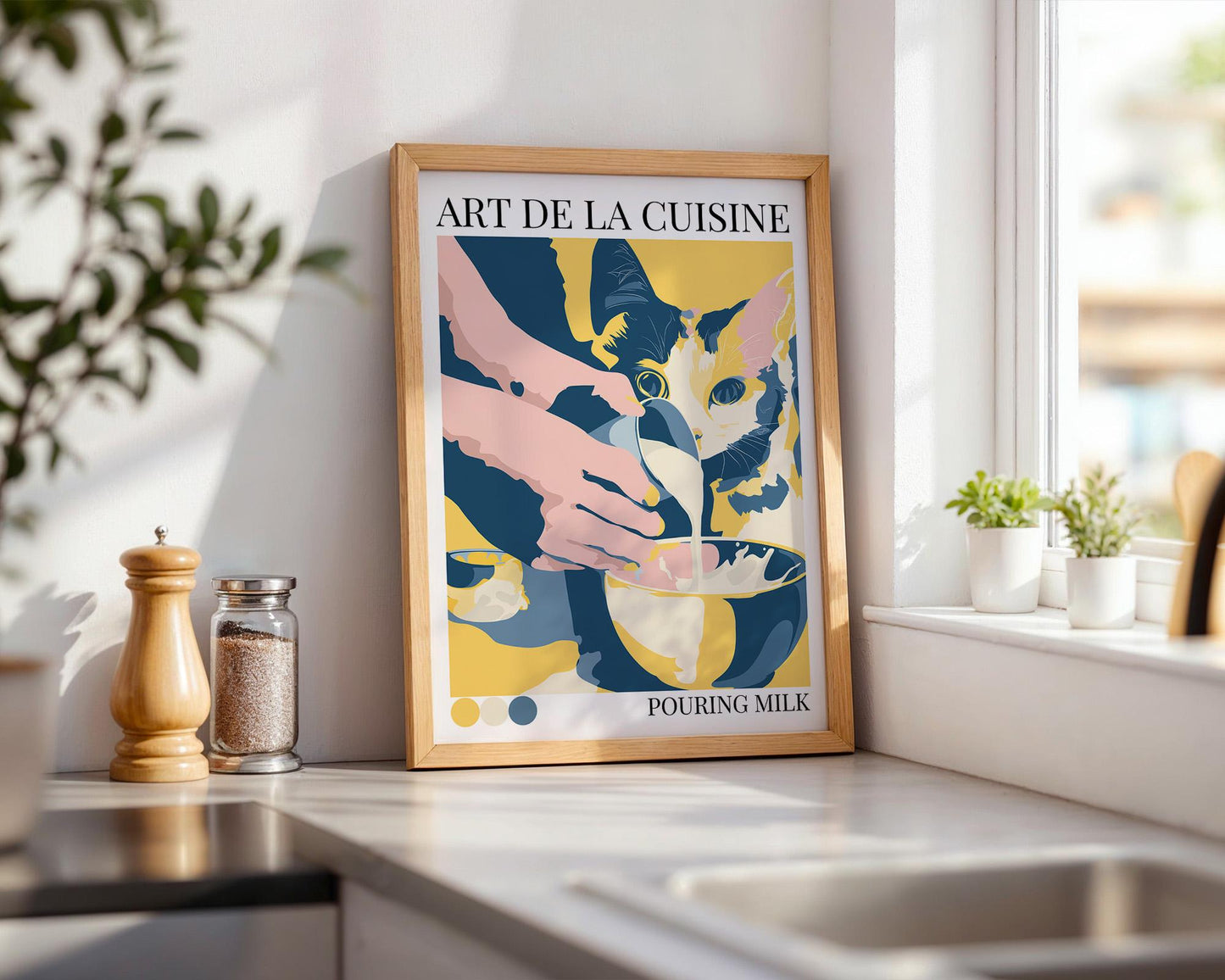 Kitchen Wall Art | Bold Cat Decor