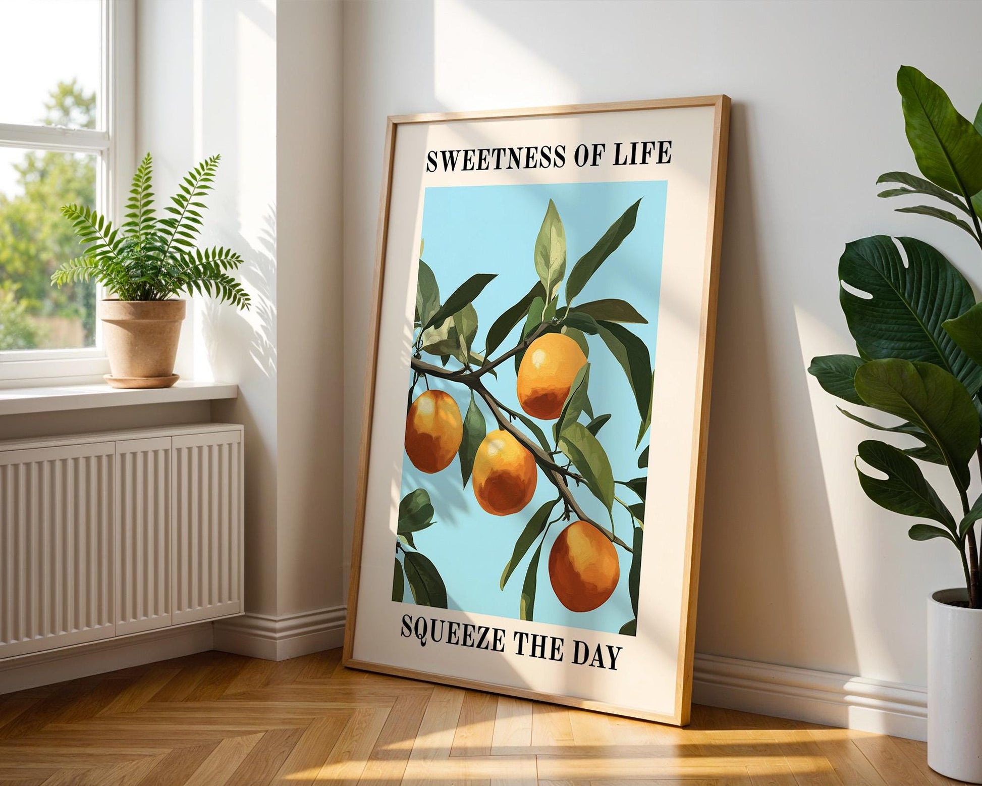 Kitchen Wall Art | Orange Tree Poster