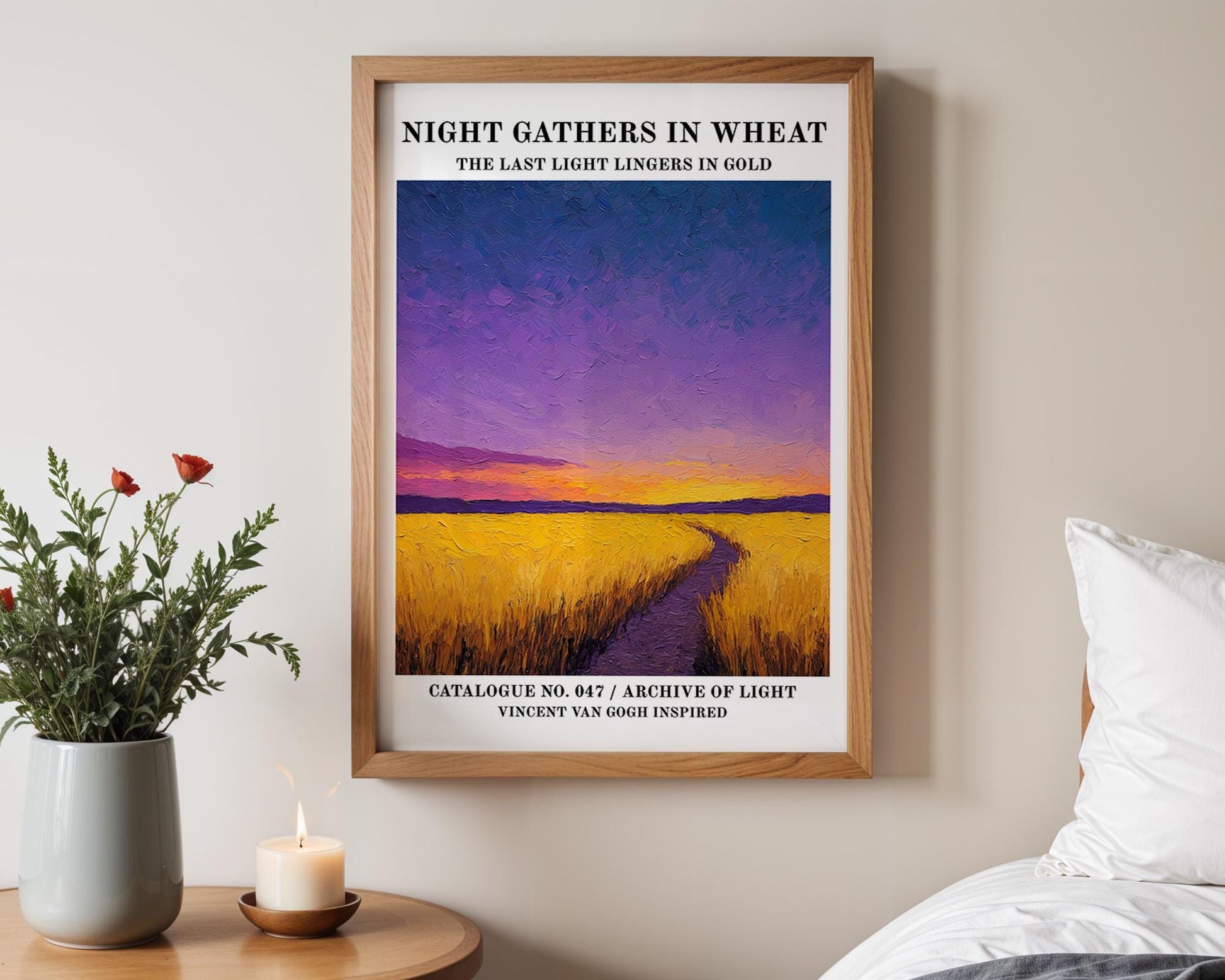 Gallery Wall Art | Van Gogh Inspired Wall Art