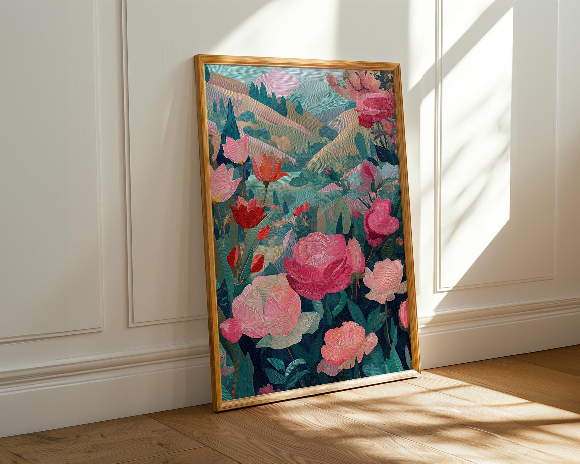 Dopamine Decor | Vibrant Abstract Garden Decor