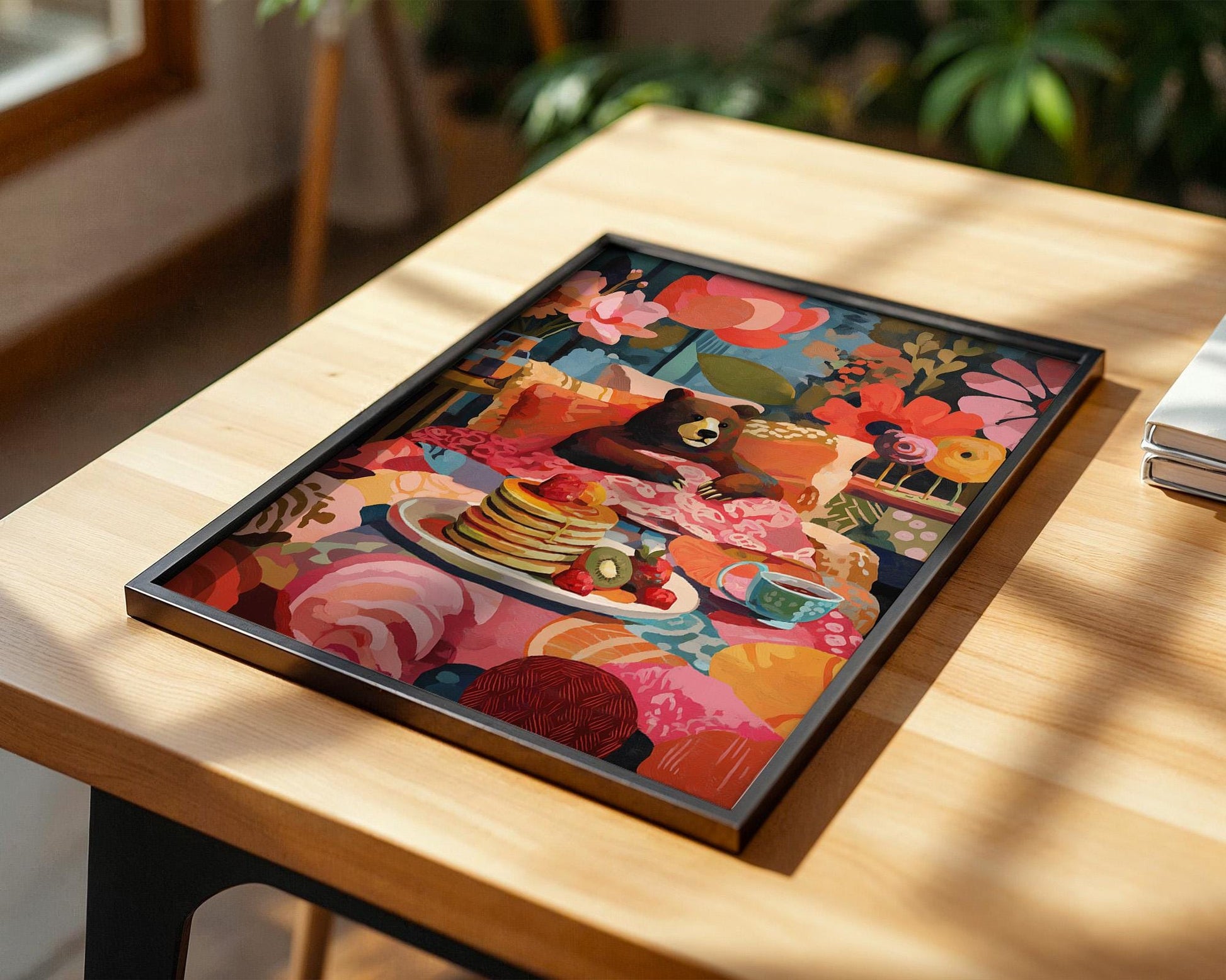 Dopamine Decor | Quirky Bear Print