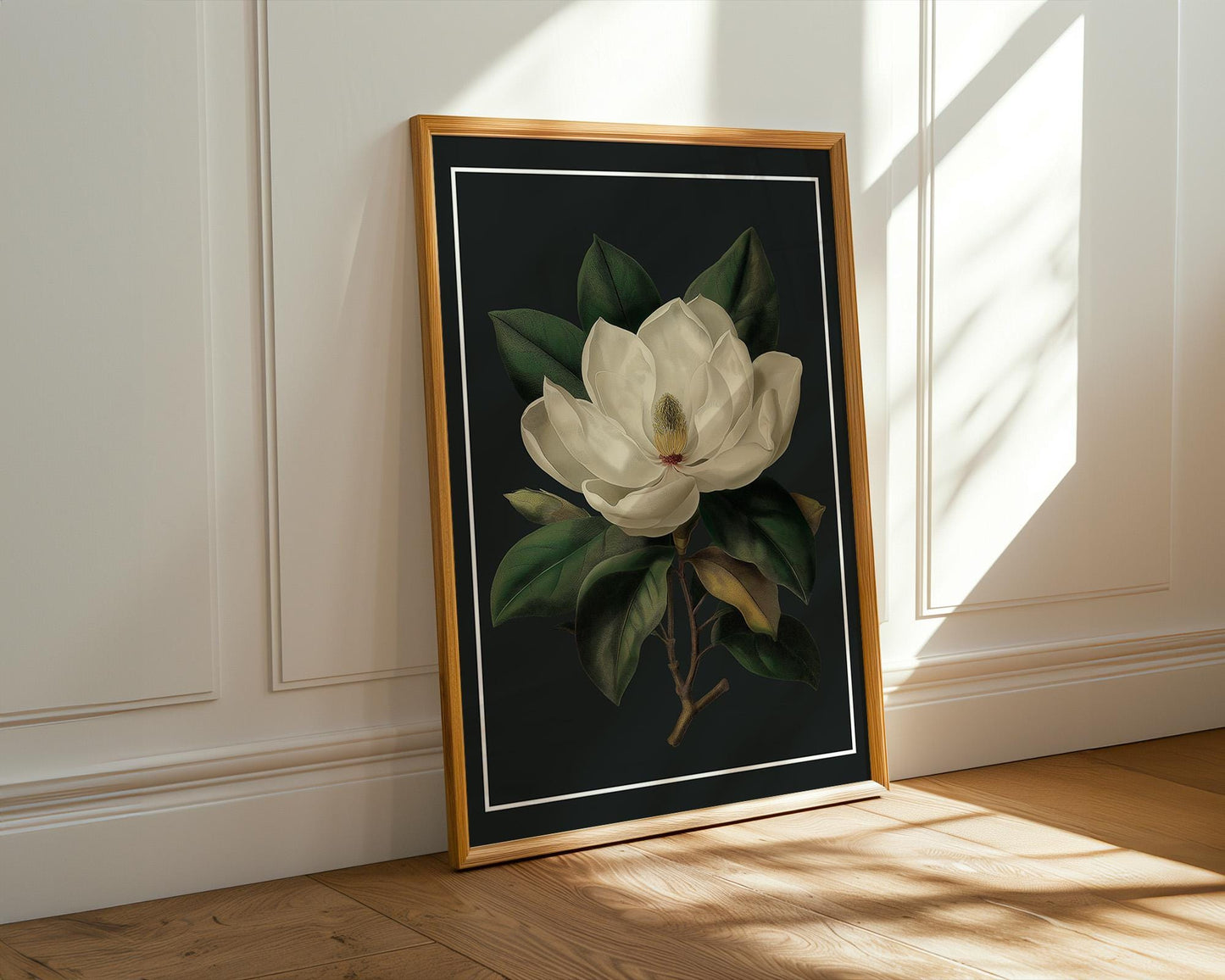 Flower Wall Decor | Magnolia Flower Art