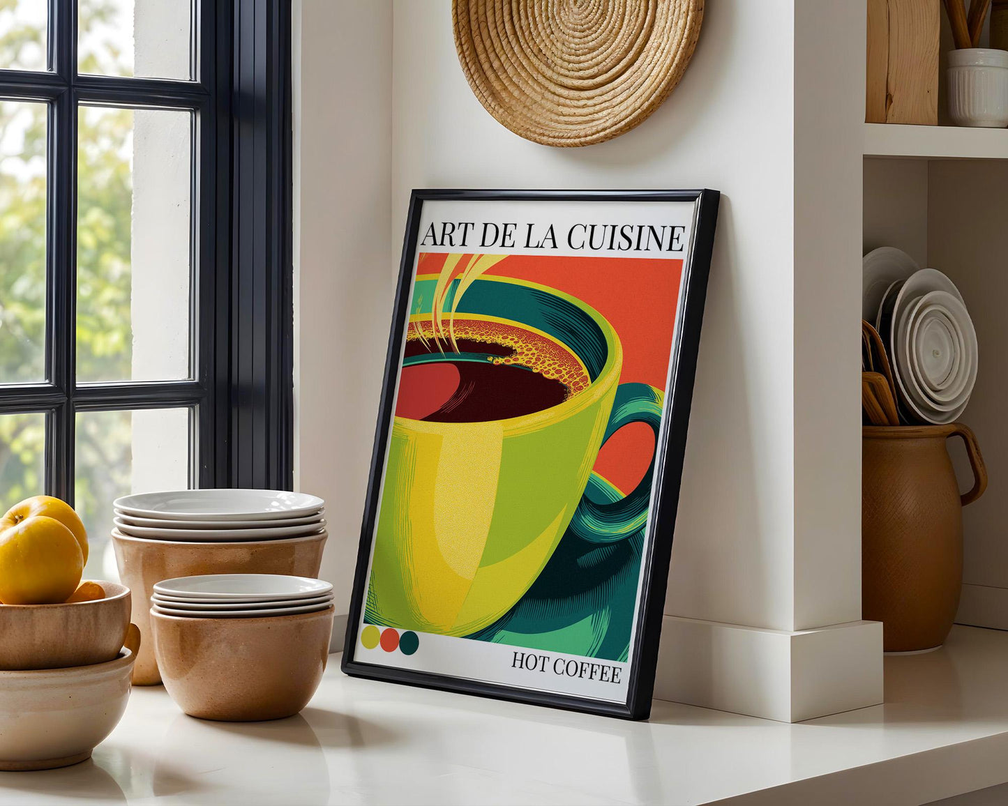 Kitchen Wall Art | Coffee Art Print